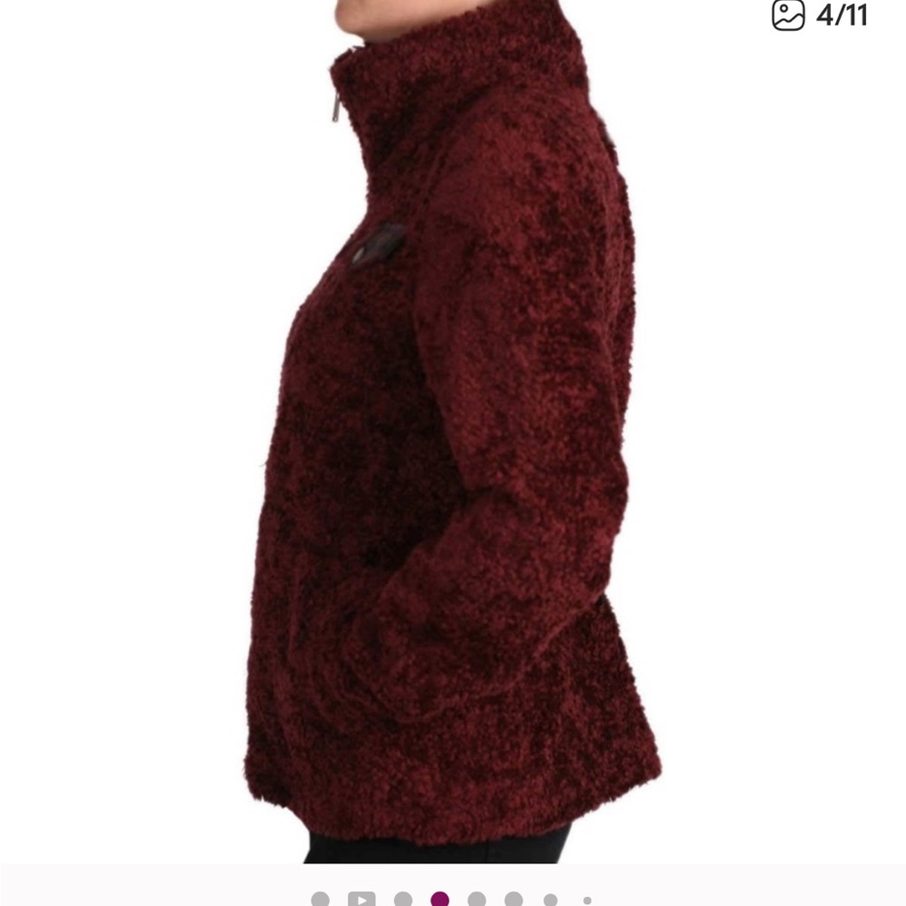 Pendleton Maroon Full Zip Jacket - image 3